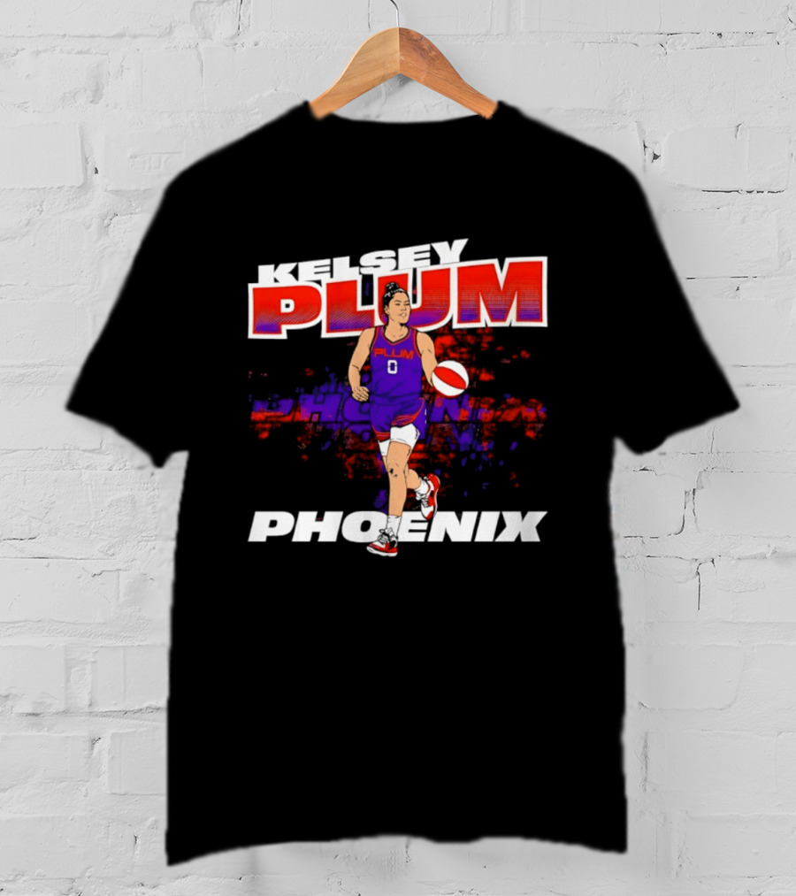 Kelsey Plum Phoenix Mercury WNBA 0 Basketball Player T-Shirt