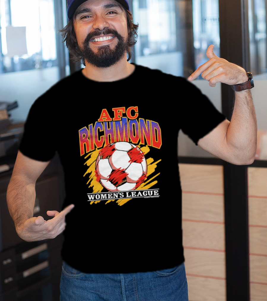 Ted Lasso AFC Richmond Women's League Soccer Ball T-Shirt