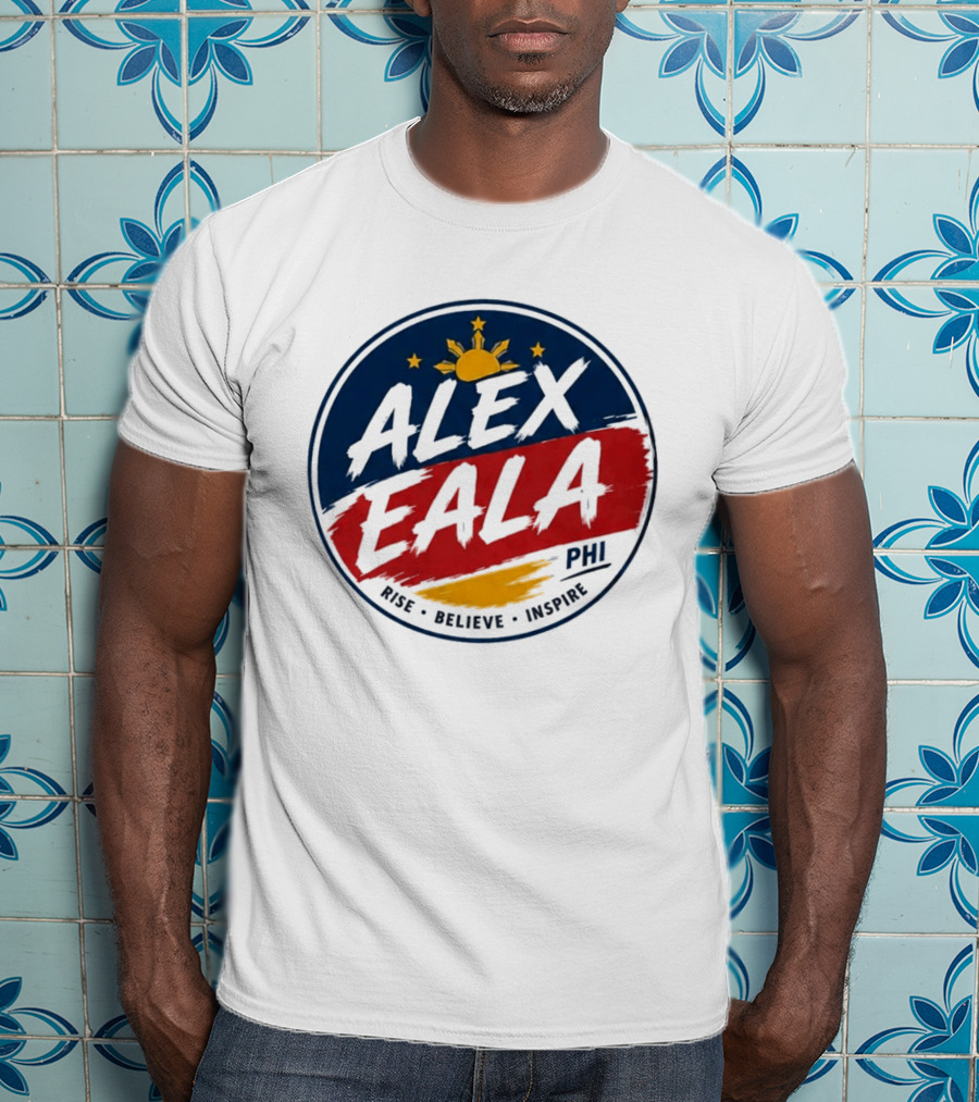 Alex Eala Rise Believe Inspire PHI Sun And Stars T-Shirt