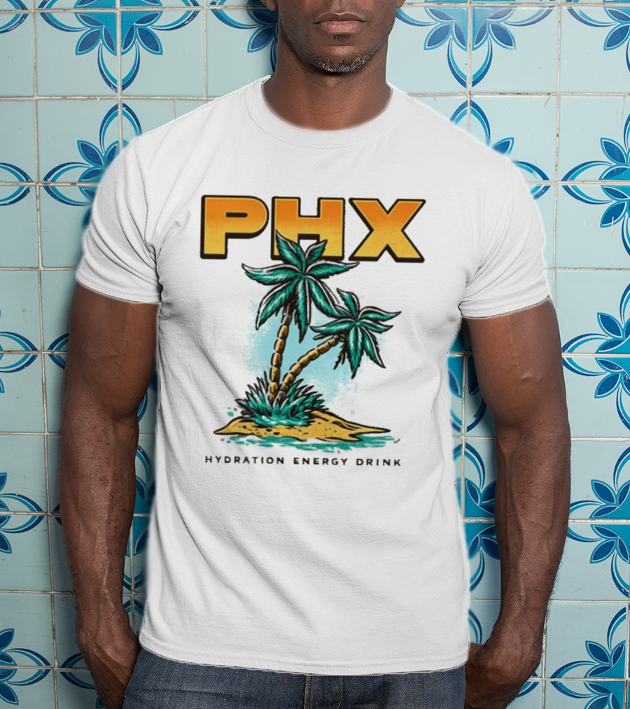PHX Palm Tree Hydration Energy Drink T-Shirt