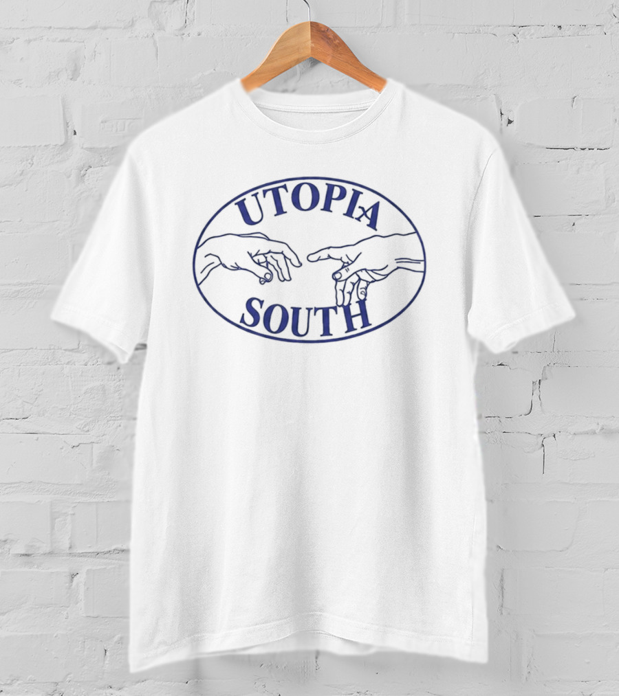 Utopia South Creation Hands Jeremy Allen T-Shirt