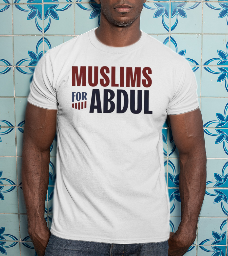 Muslims For Abdul Michigan Governor Progressive Politics T-Shirt