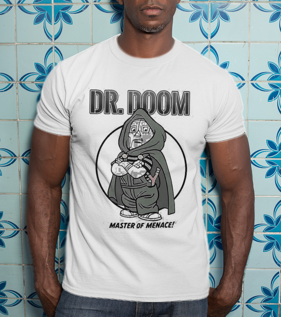 Dr Doom Master Of Menace Villain T-Shirt