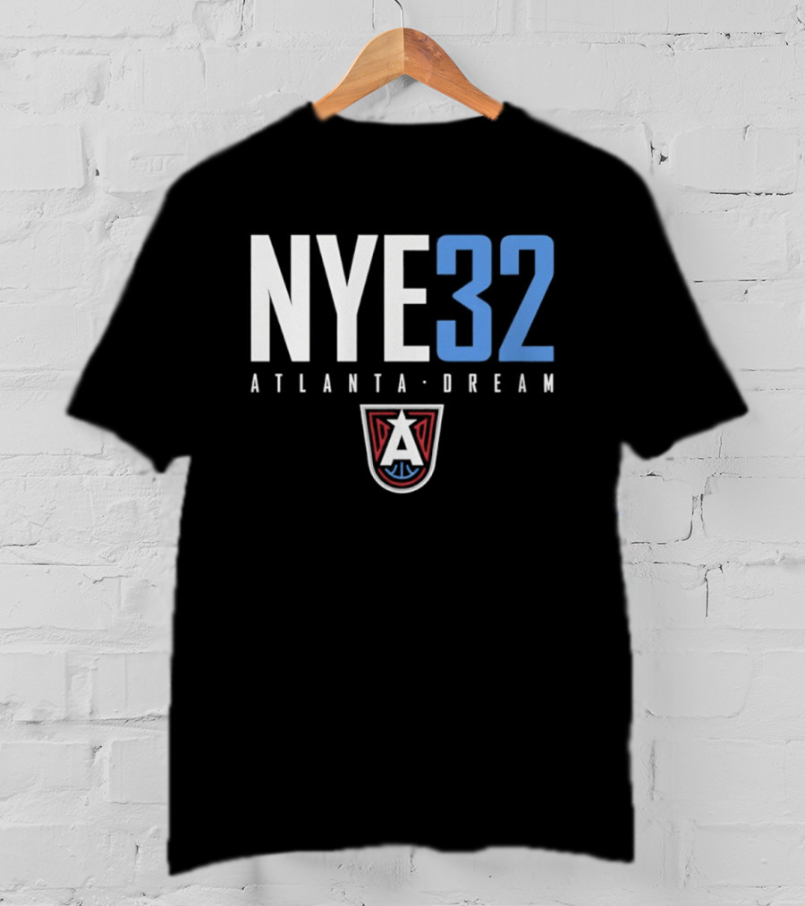 Aaliyah Nye 32 Atlanta Dream WNBA 2026 T-Shirt