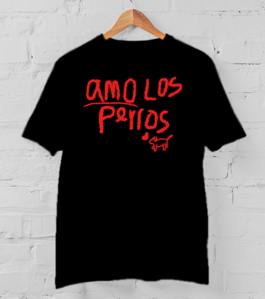 Amo Los Perros Pet Owner Dog Lover Spanish T-Shirt