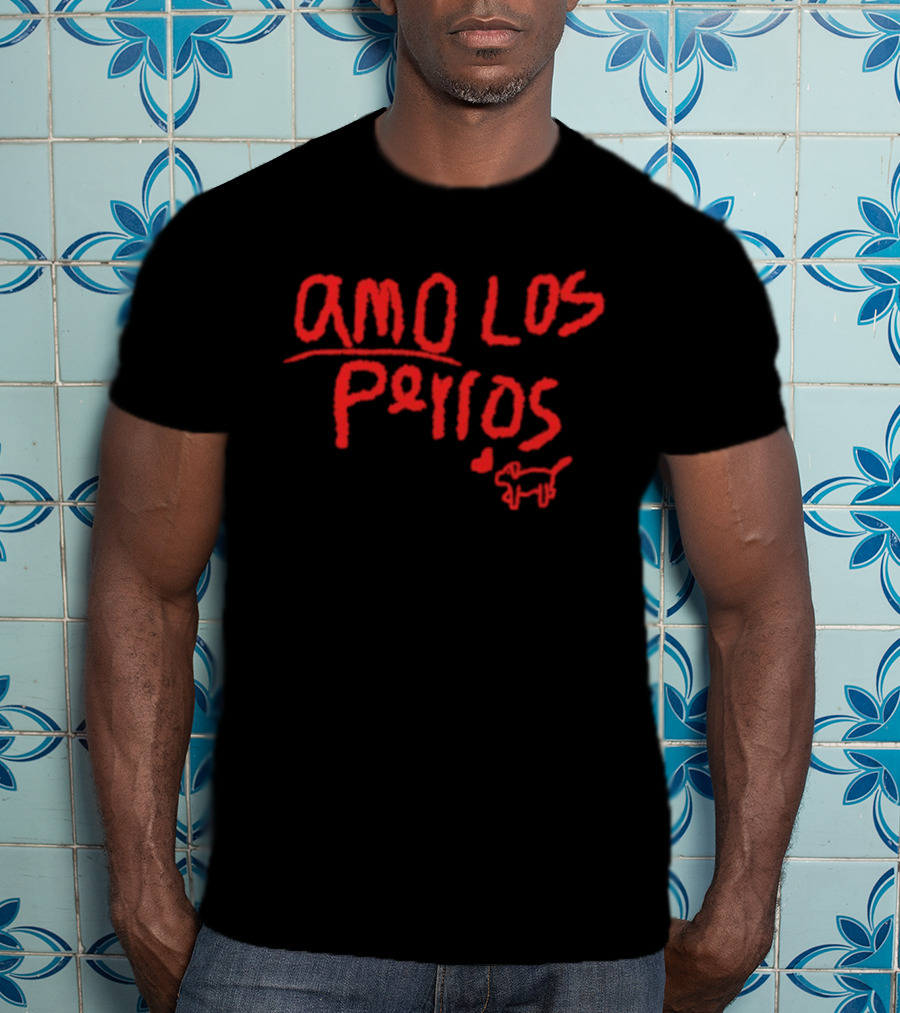 Amo Los Perros Pet Owner Dog Lover Spanish T-Shirt