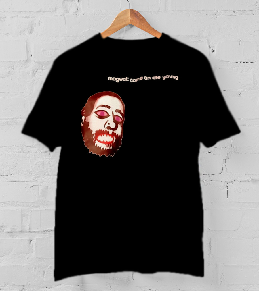 Mogwai Come On Die Young Album Cover Art Face T-Shirt