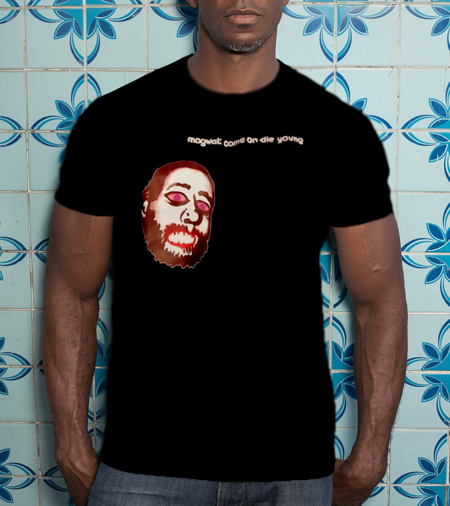 Mogwai Come On Die Young Album Cover Art Face T-Shirt