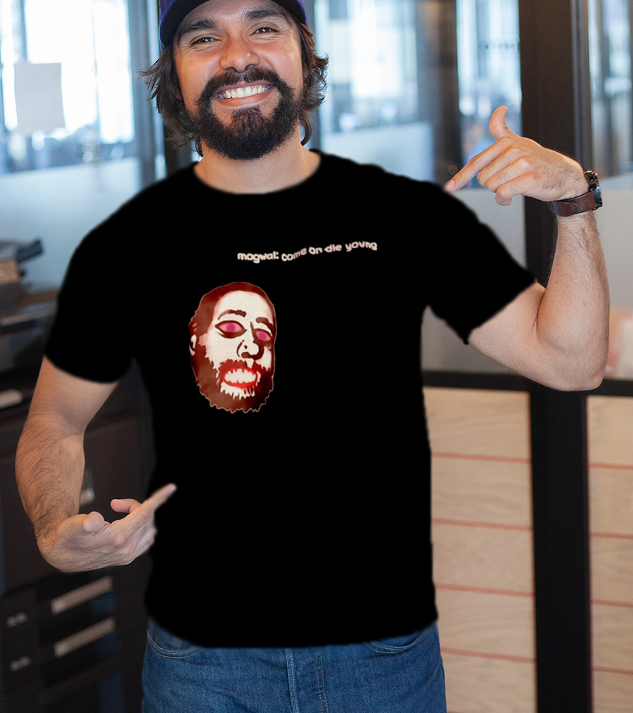 Mogwai Come On Die Young Album Cover Art Face T-Shirt