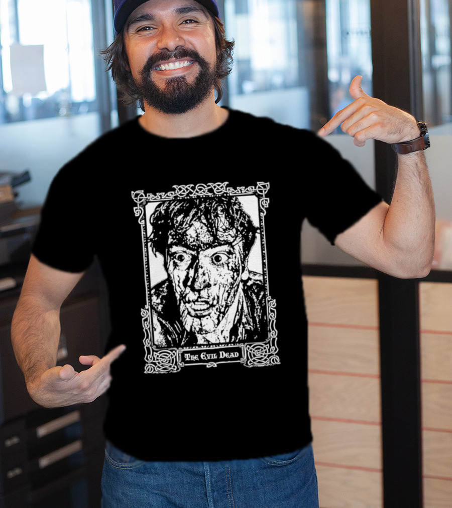 The Evil Dead Bruce Campbell Horror Movie T-Shirt
