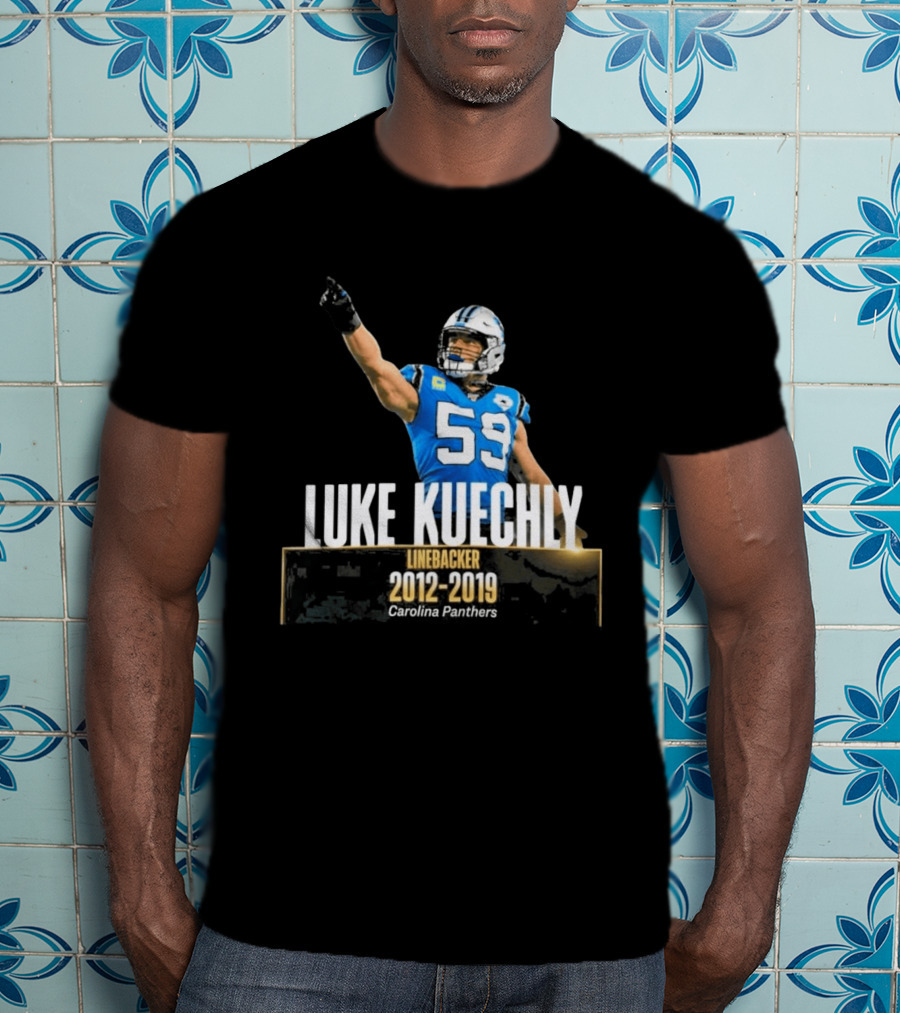 Luke Kuechly Carolina Panthers Linebacker 2012 2019 T-Shirt