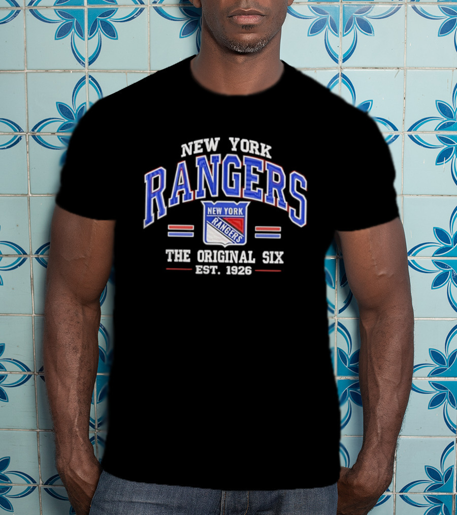 New York Rangers The Original Six Established 1926 T-Shirt