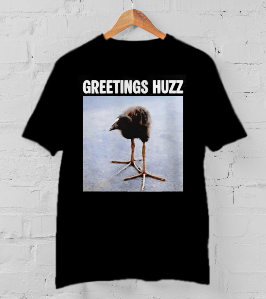 Greetings Huzz Bird Funny Meme Photo T-Shirt