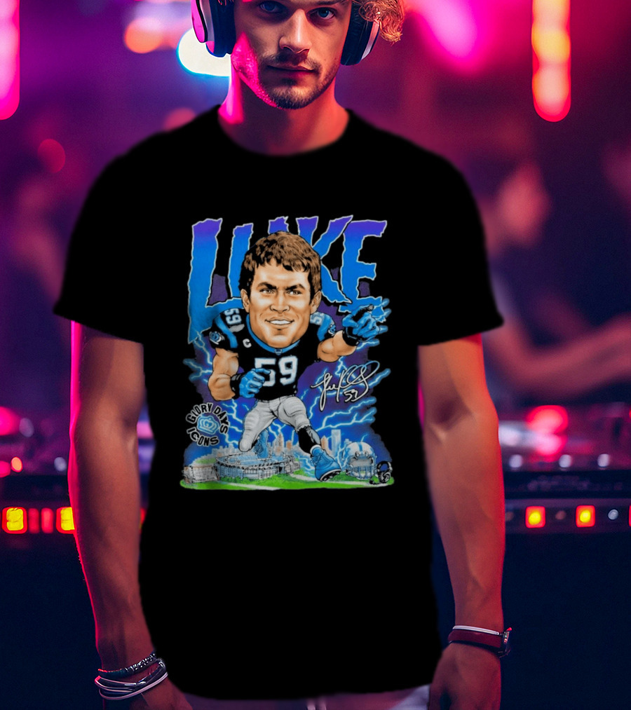 Glory Days Icons Luke 59 Football Legend T-Shirt