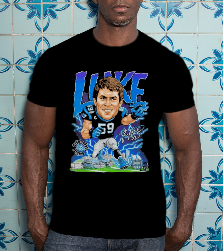 Glory Days Icons Luke 59 Football Legend T-Shirt
