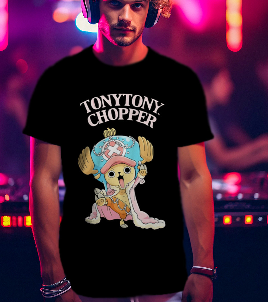 Tony Tony Chopper One Piece Anime Manga Character Fan T-Shirt