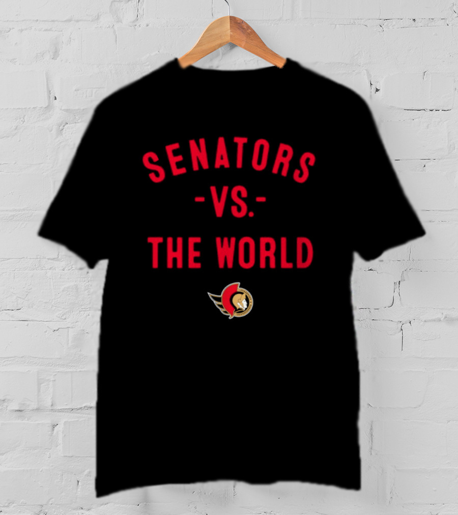 Senators Vs The World NHL 2026 Ottawa Team T-Shirt