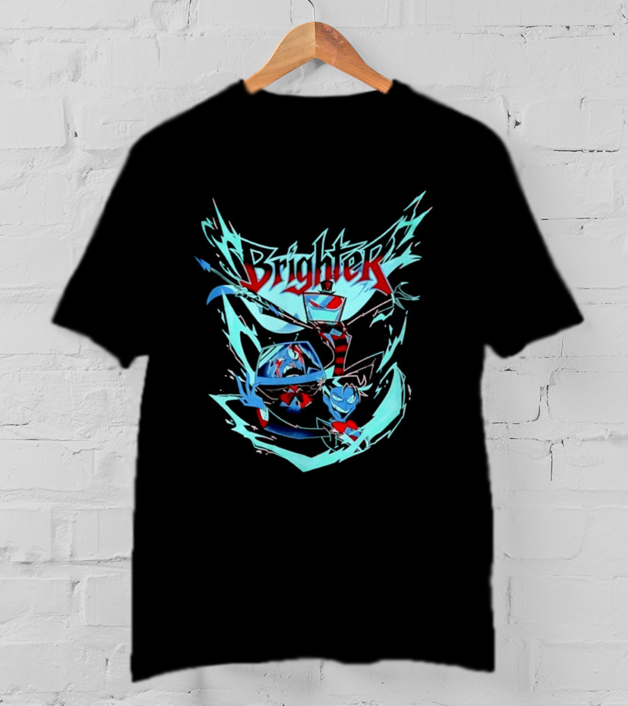 Brighter Vox Vincent Blue And Red T-Shirt