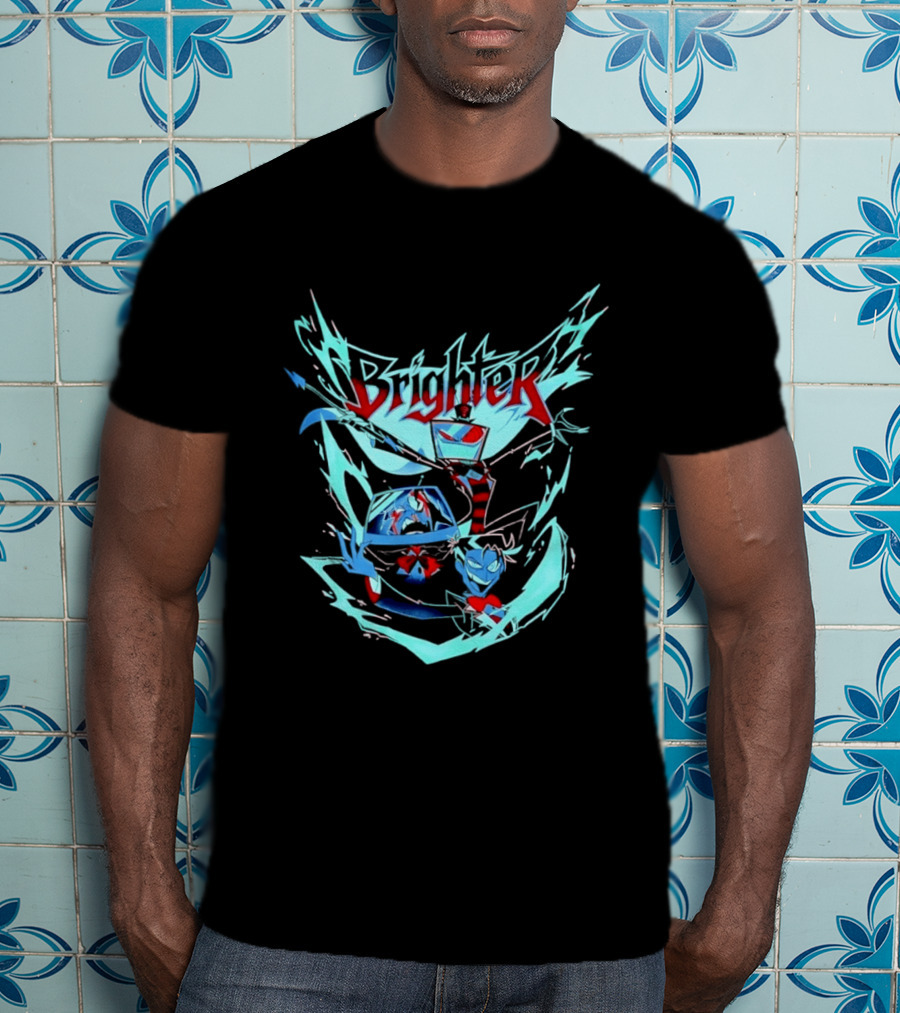 Brighter Vox Vincent Blue And Red T-Shirt