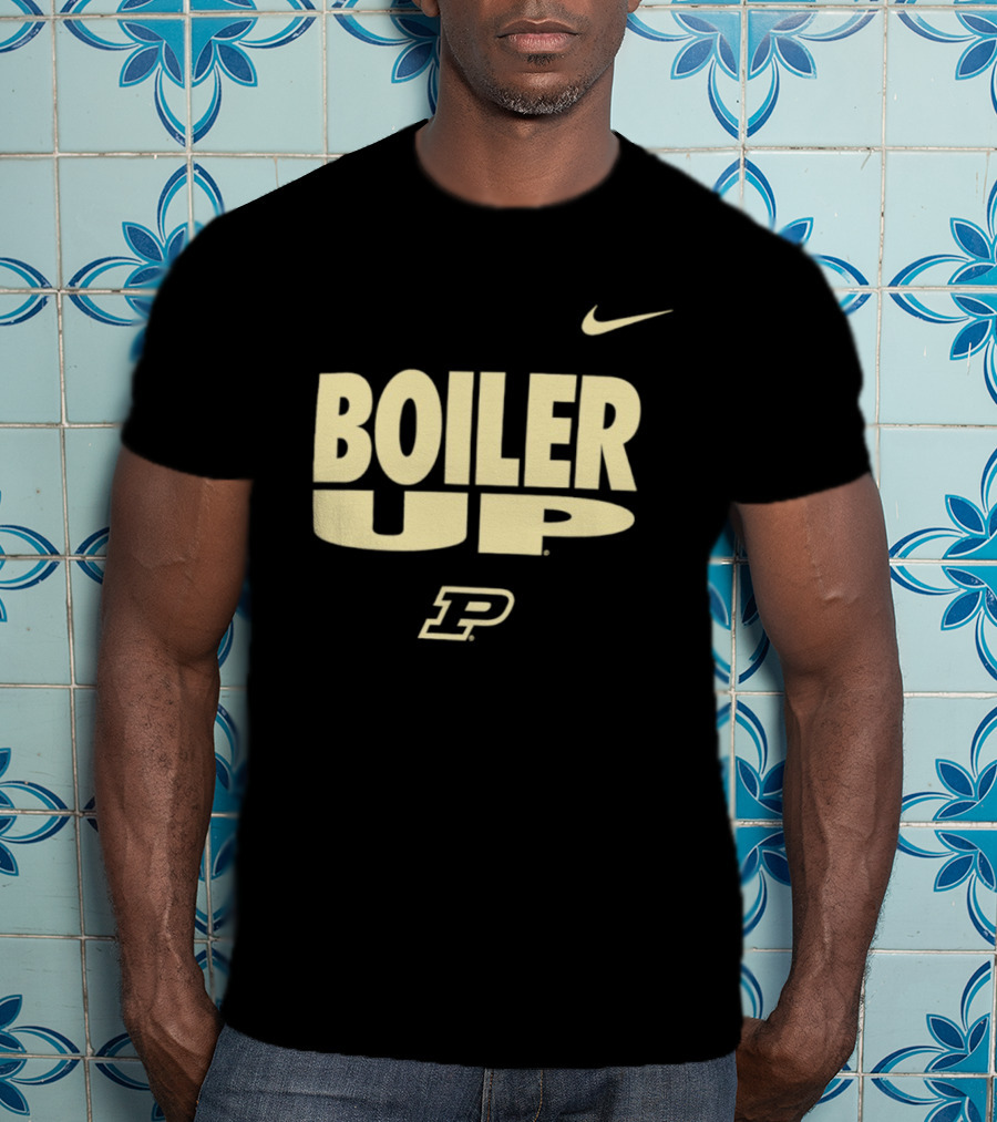 Purdue Boilermakers Boiler Up Nike P T-Shirt