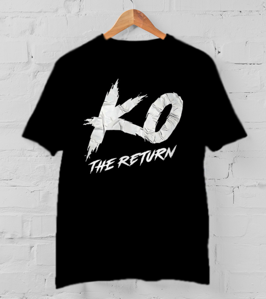 KO The Return Boxing Knockout MMA Fighting T-Shirt
