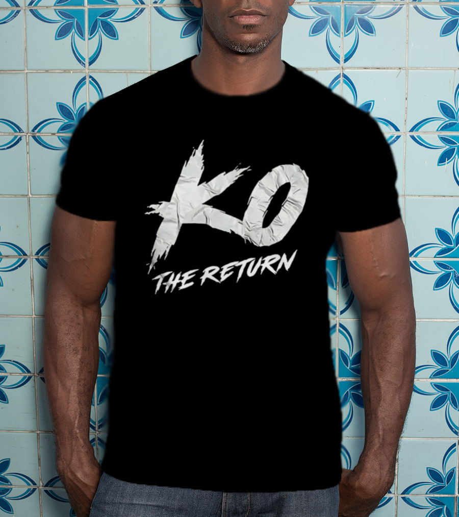 KO The Return Boxing Knockout MMA Fighting T-Shirt