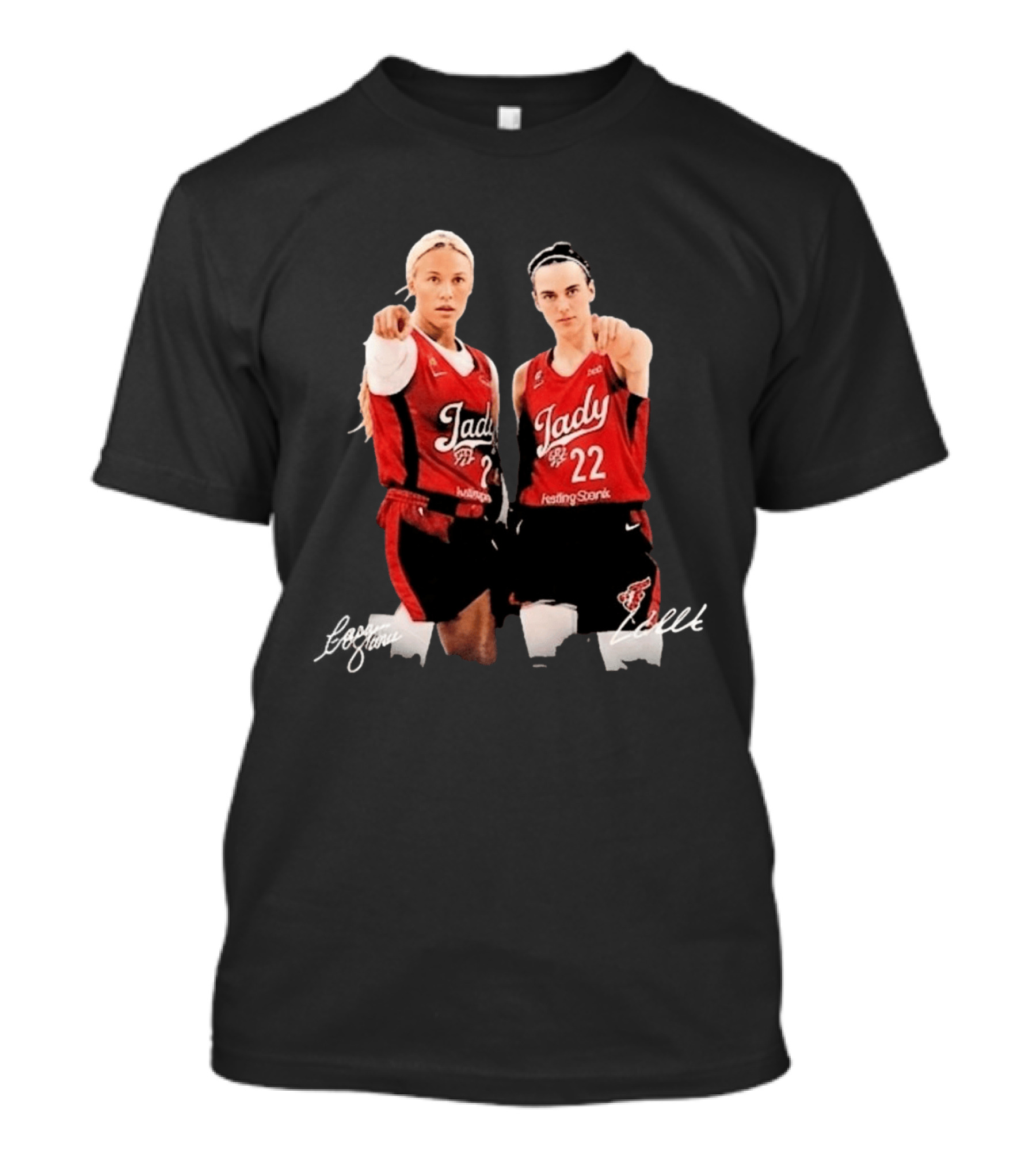 Sophie Cunningham Caitlin Clark Jady 22 Kesting Sterak T-Shirt