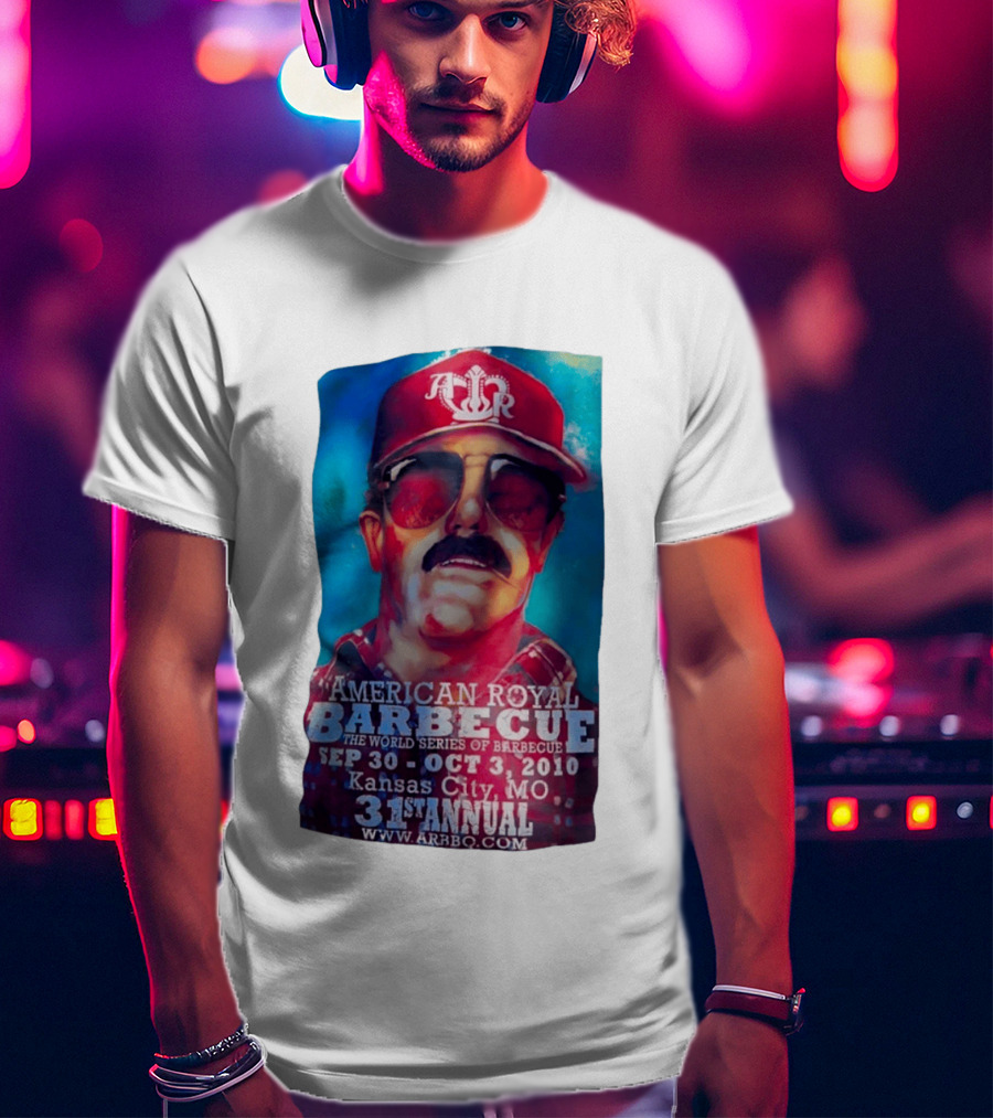 Dale Earnhardt American Royal Barbecue 2010 Kansas City Sep 30 Oct 3 31st Annual T-Shirt