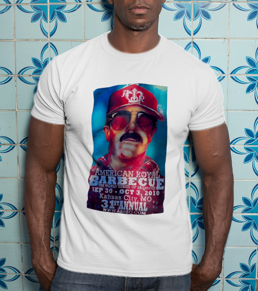 Dale Earnhardt American Royal Barbecue 2010 Kansas City Sep 30 Oct 3 31st Annual T-Shirt