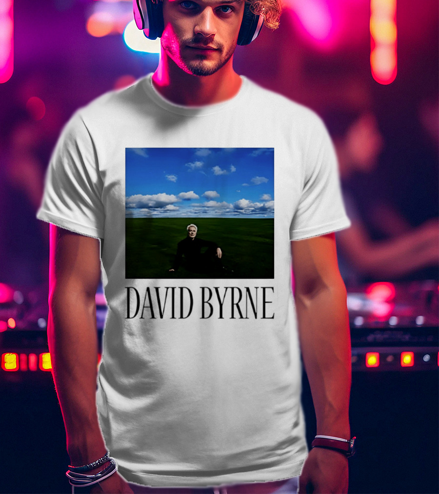 David Byrne Windows Wallpaper Meme T-Shirt