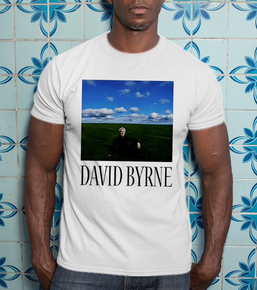 David Byrne Windows Wallpaper Meme T-Shirt