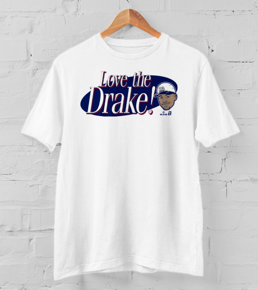 Love The Drake Text With Baseball Cap T-Shirt
