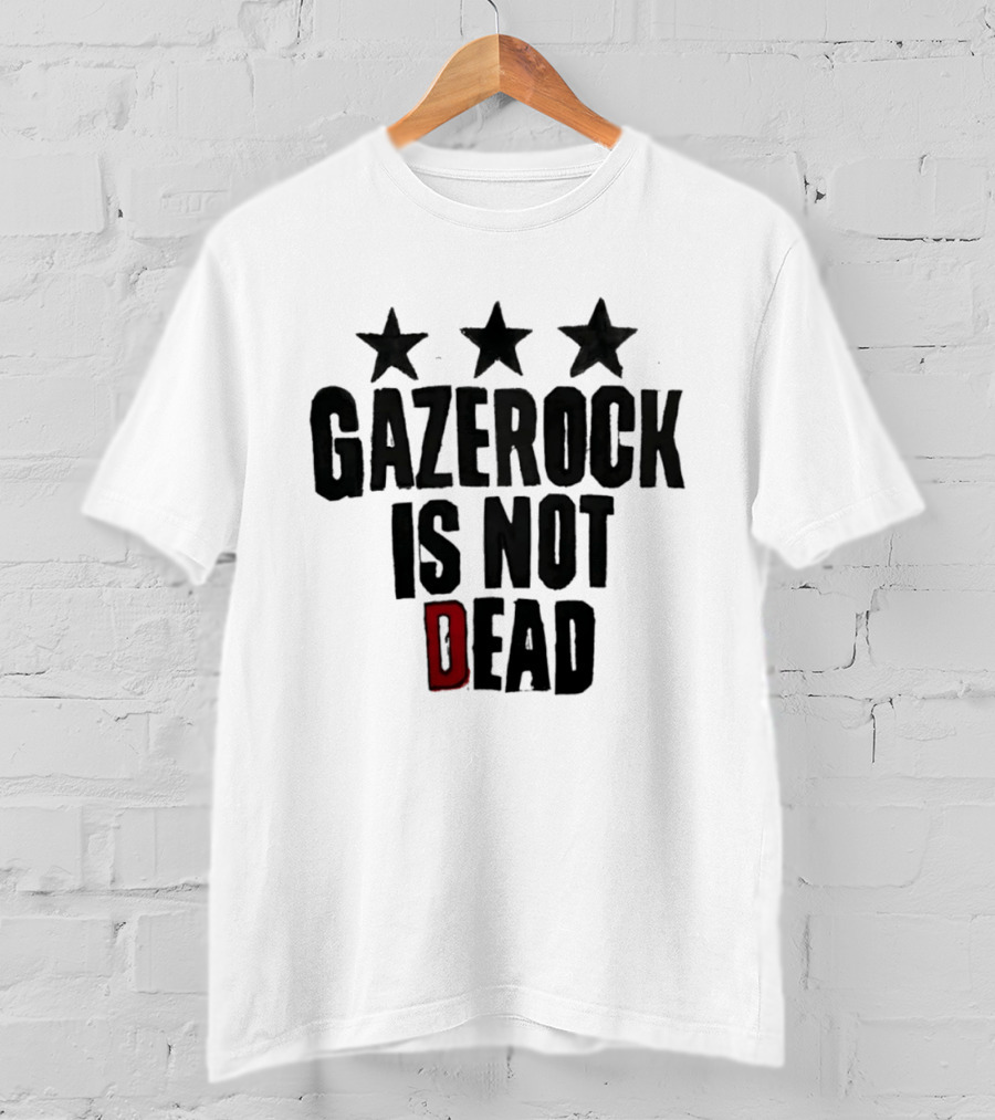 Gazerock Is Not Dead Stars T-Shirt