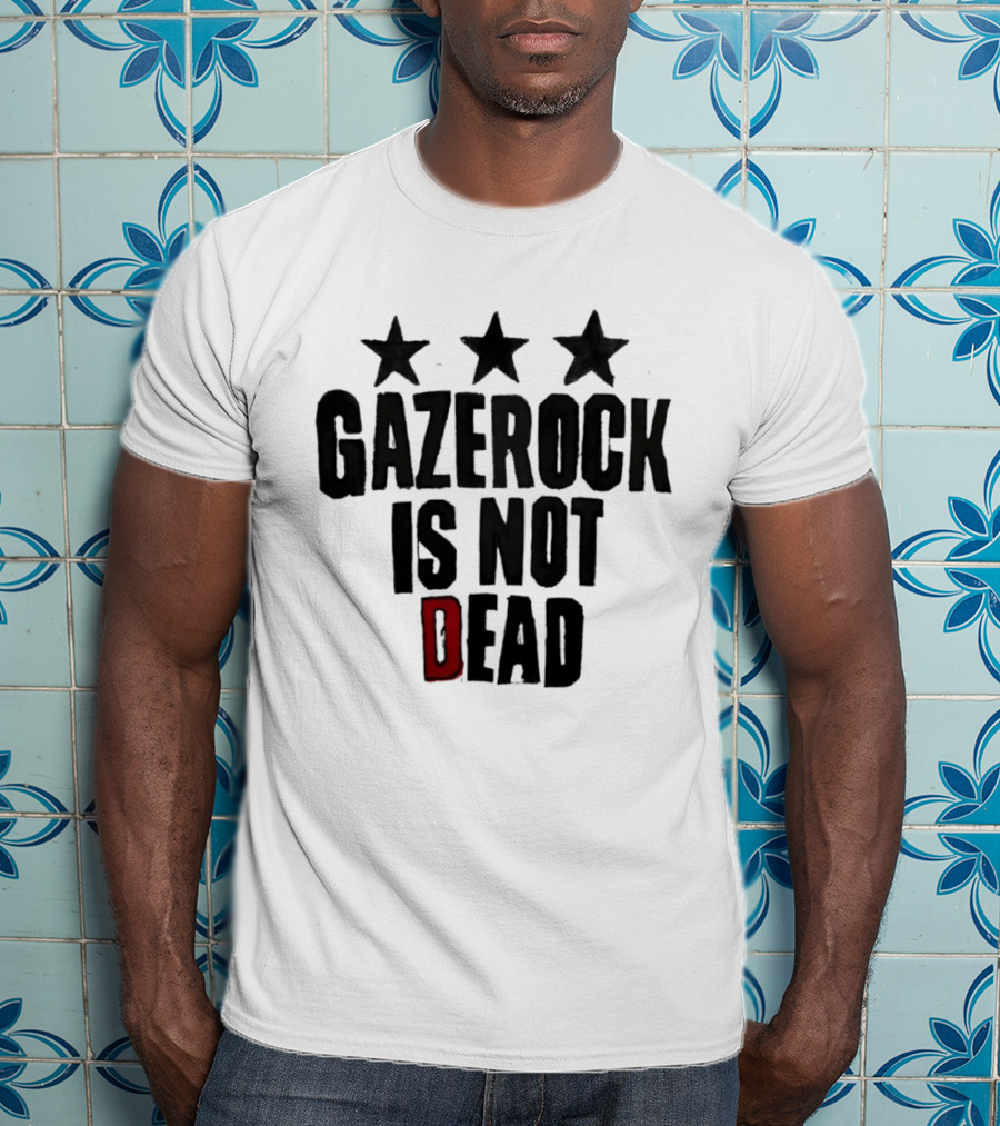 Gazerock Is Not Dead Stars T-Shirt