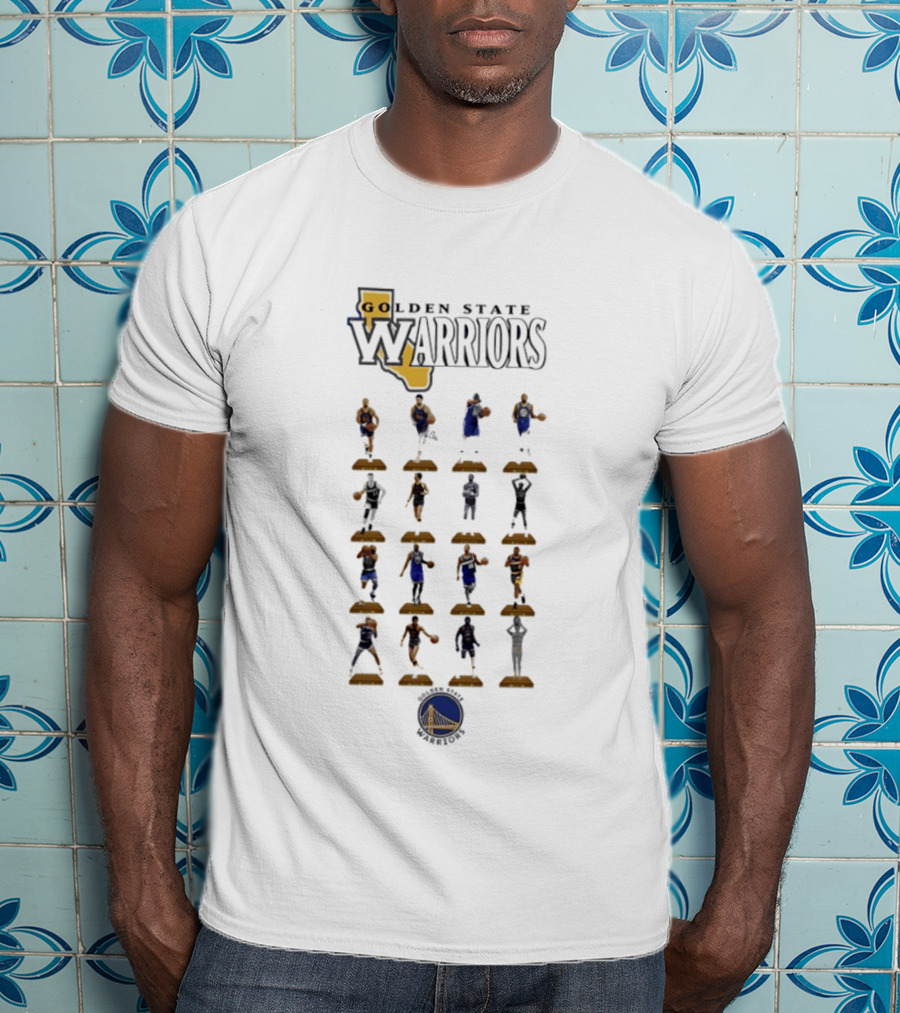 Golden State Warriors NBA Legends Moments T-Shirt