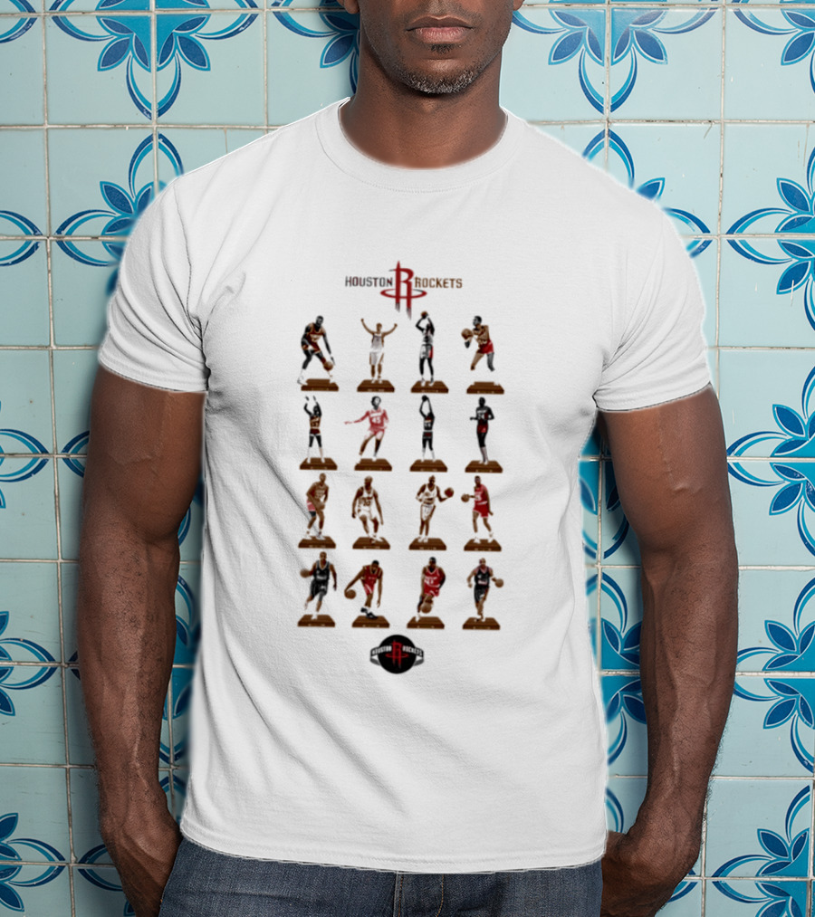 Houston Rockets Legends Hall Houston Rockets Basketball T-Shirt