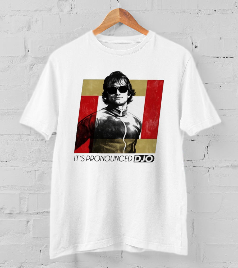 It's Pronounced Djo With Retro Style Sunglasses T-Shirt