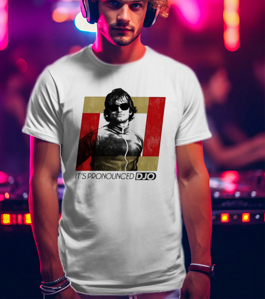 It's Pronounced Djo With Retro Style Sunglasses T-Shirt