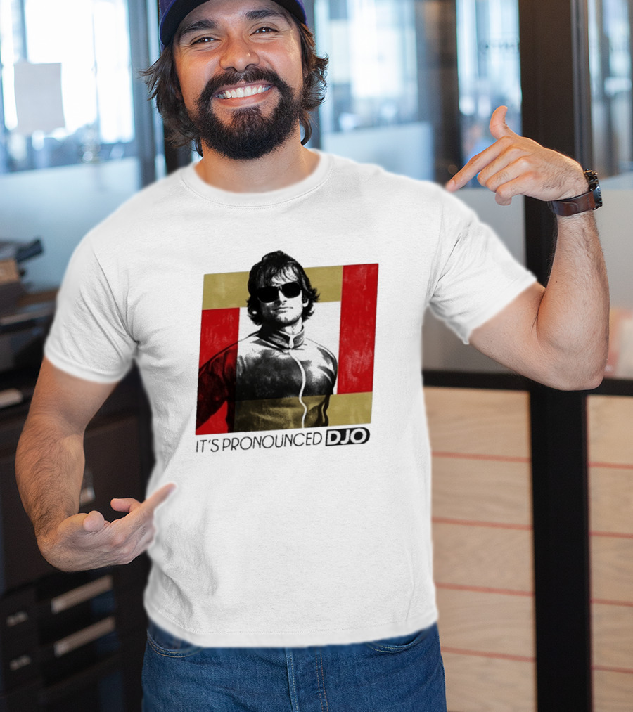 It's Pronounced Djo With Retro Style Sunglasses T-Shirt