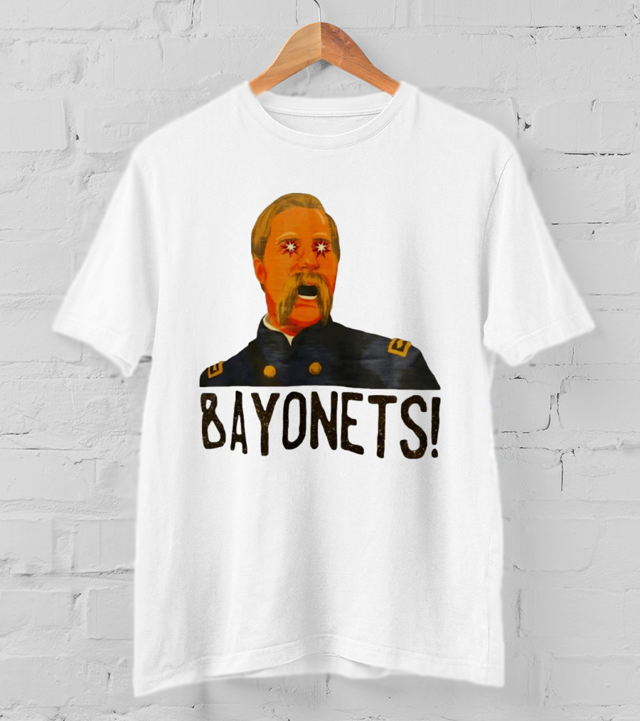 Bayonets Joshua Chamberlain Gettysburg Civil War T-Shirt