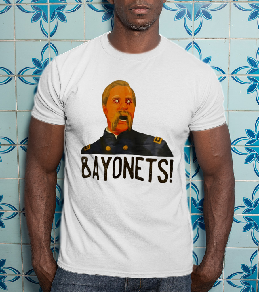 Bayonets Joshua Chamberlain Gettysburg Civil War T-Shirt