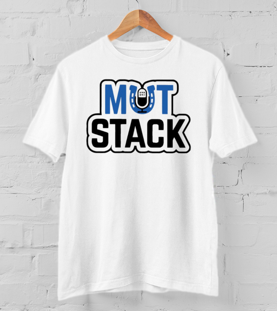 Mut Stack Madden Ultimate Team Podcast Football Microphone T-Shirt