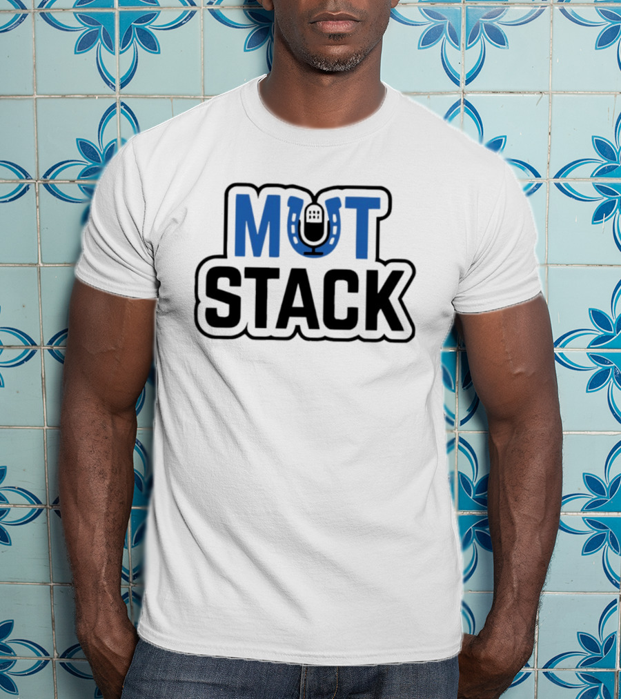 Mut Stack Madden Ultimate Team Podcast Football Microphone T-Shirt