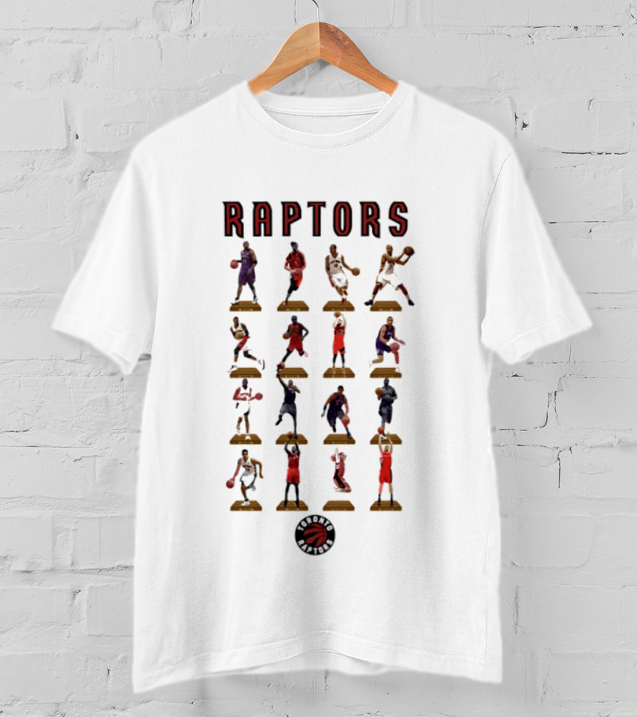 Raptors NBA Hall Of Fame Legends Moments T-Shirt