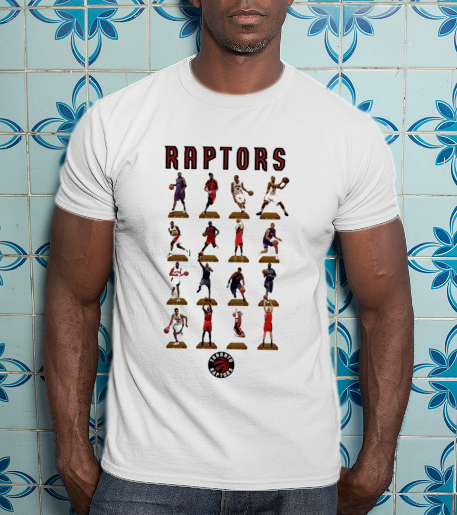 Raptors NBA Hall Of Fame Legends Moments T-Shirt