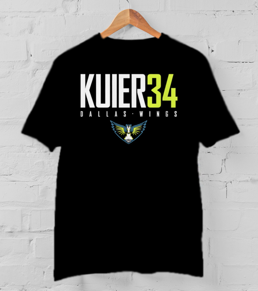 Kuier 34 Dallas Wings 2026 WNBA T-Shirt