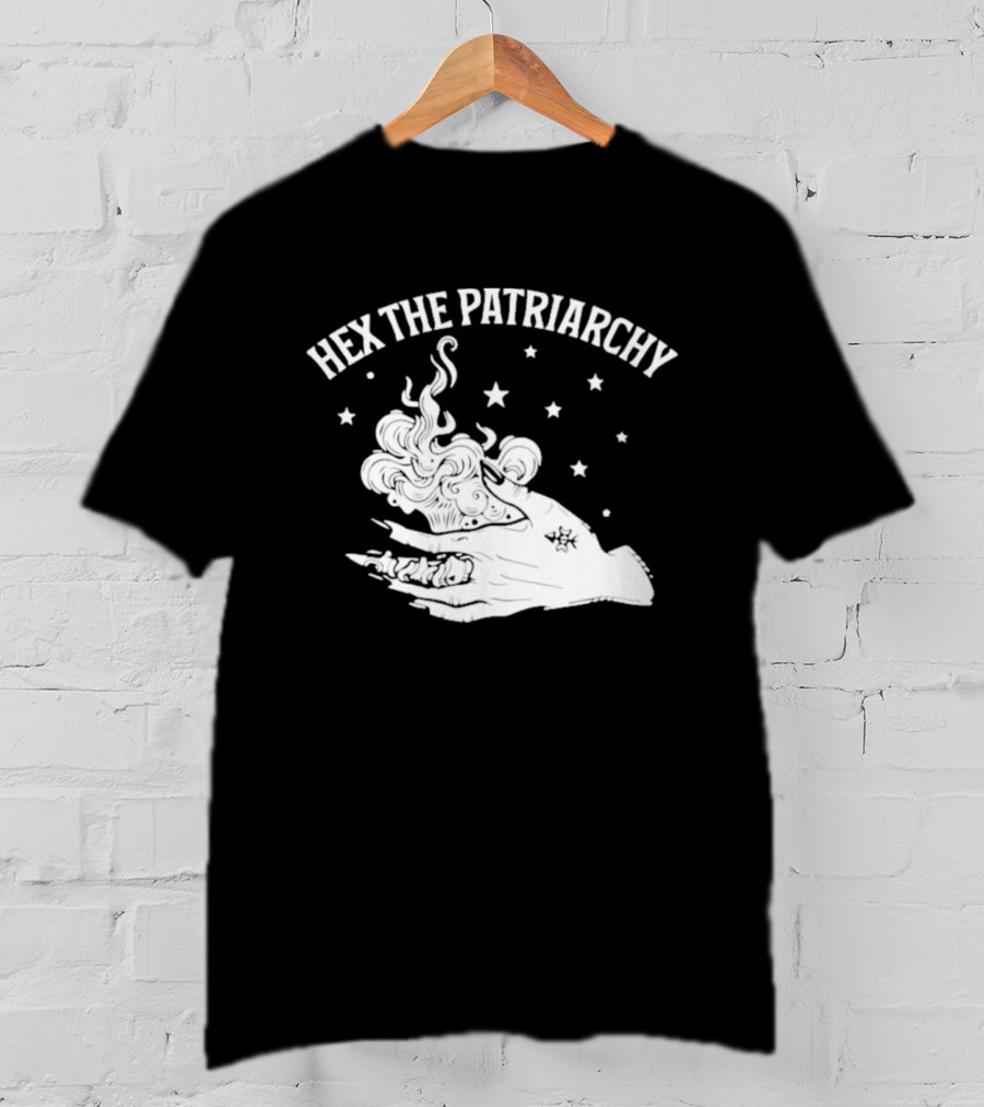 Hex The Patriarchy Mystical Hand Stars T-Shirt