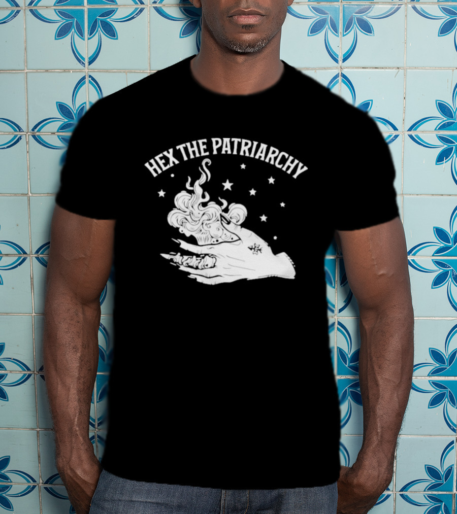 Hex The Patriarchy Mystical Hand Stars T-Shirt