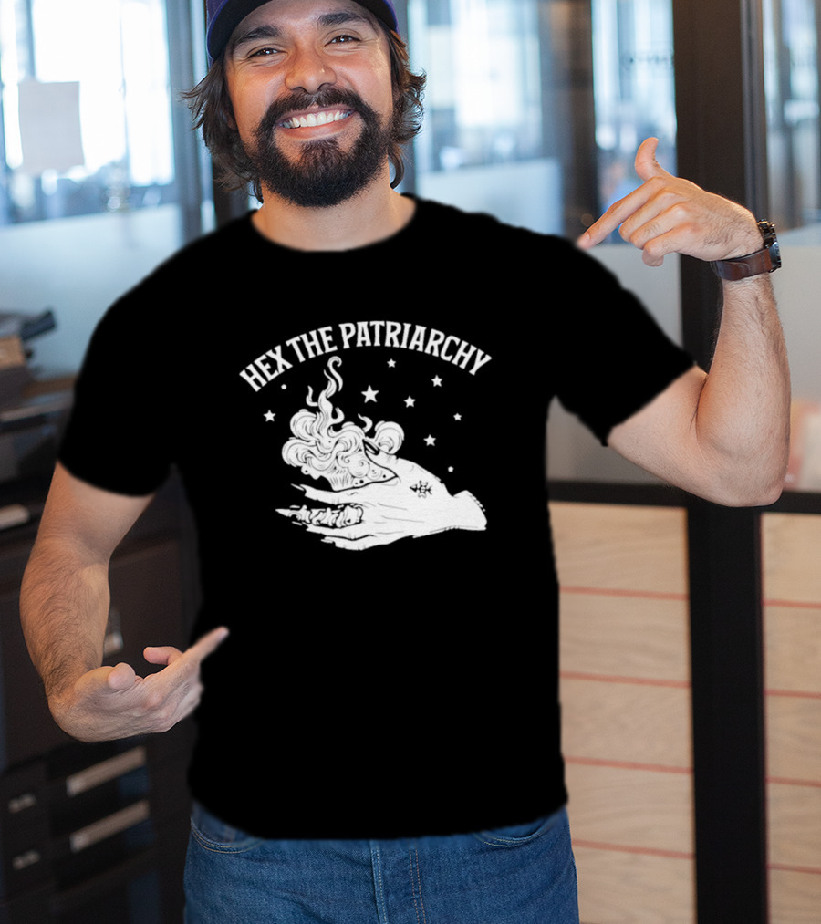 Hex The Patriarchy Mystical Hand Stars T-Shirt