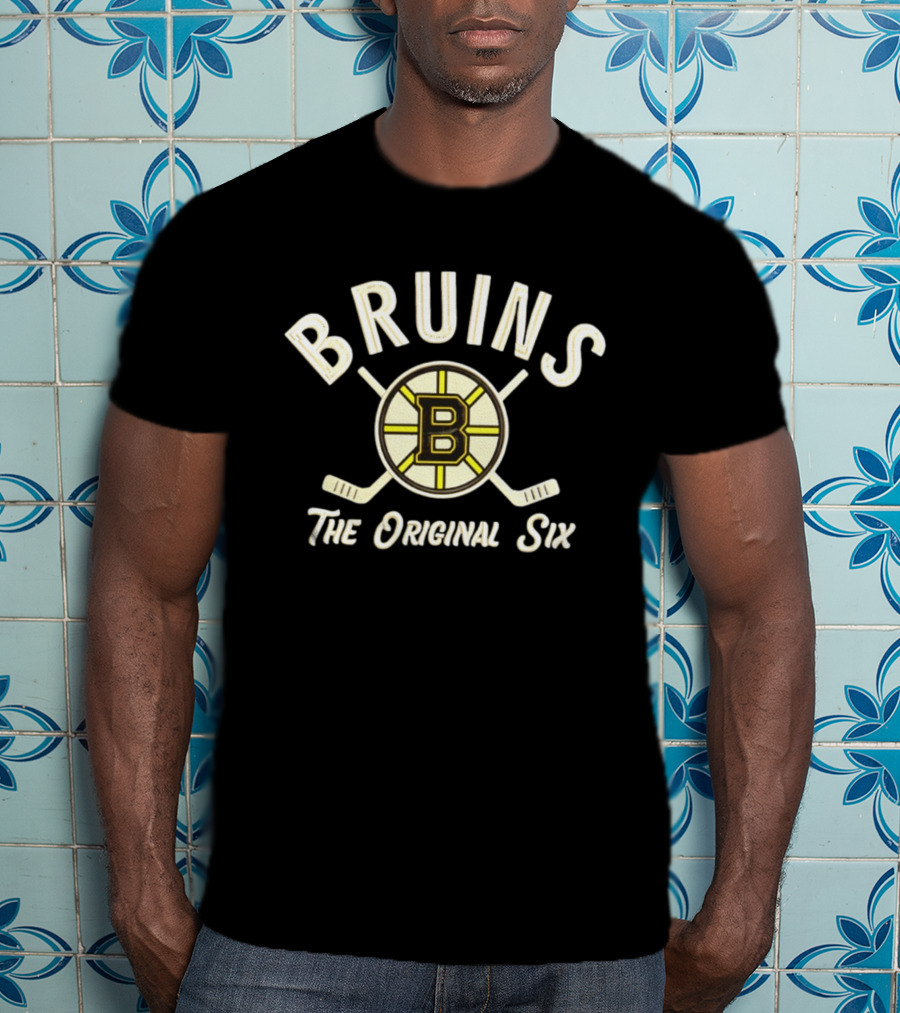 Bruins The Original Six NHL Hockey Team T-Shirt